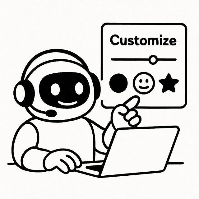 Cute robot